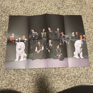 Official Stray Kids Folded Poster Album Inclusion - Rock Star